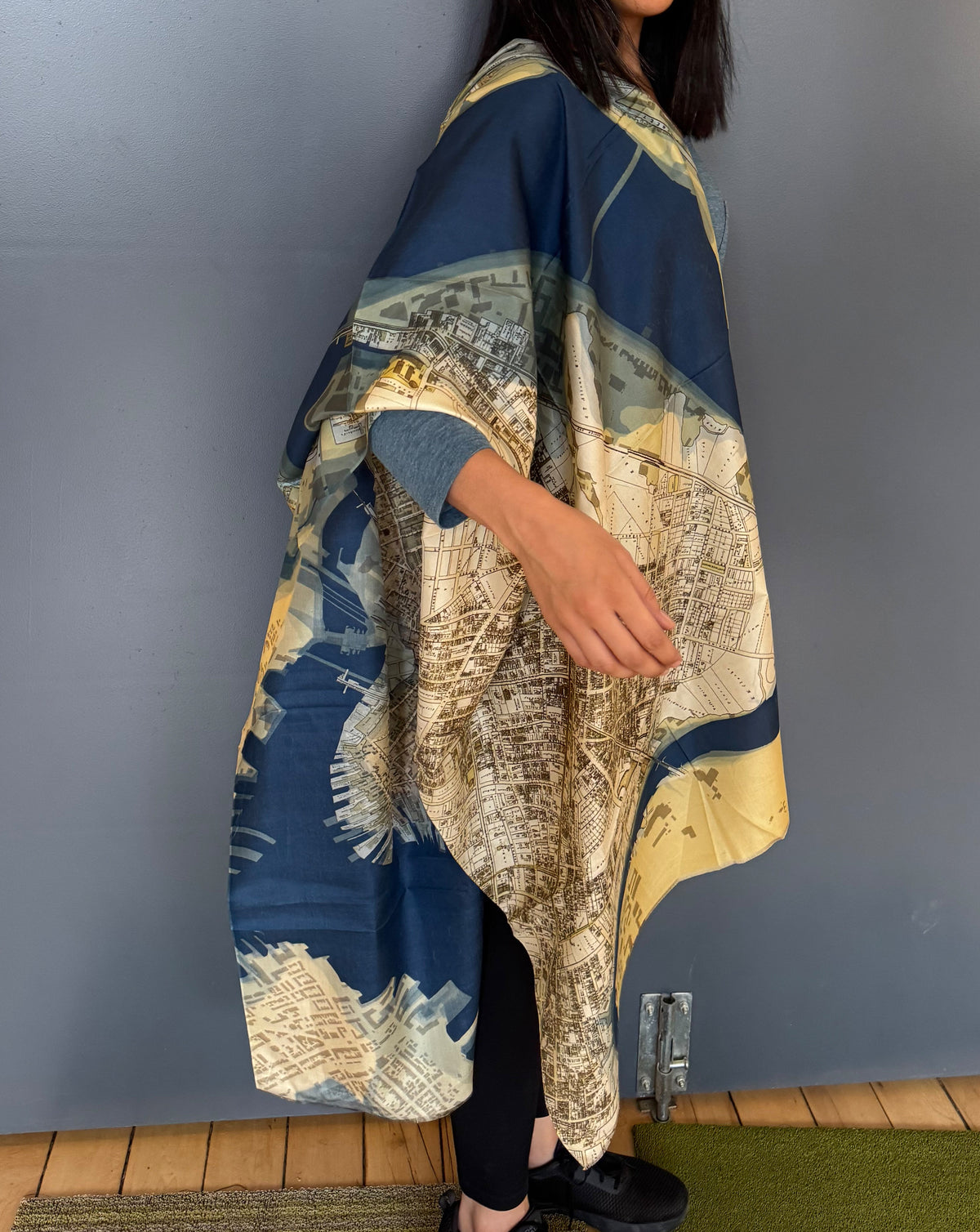 Historic Boston THEN Silk Scarf